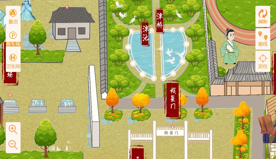 奉节手绘地图景区语音讲解导览系统：智慧景区建设的基石